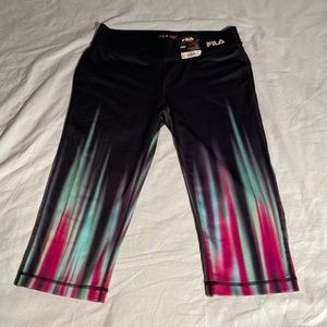 NWT Fila Sport Performance Cropped Athletic Leggings